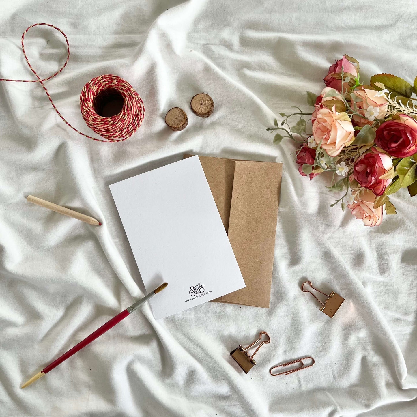 COURAGE Greeting Card (A6 Folded Card + Envelope)