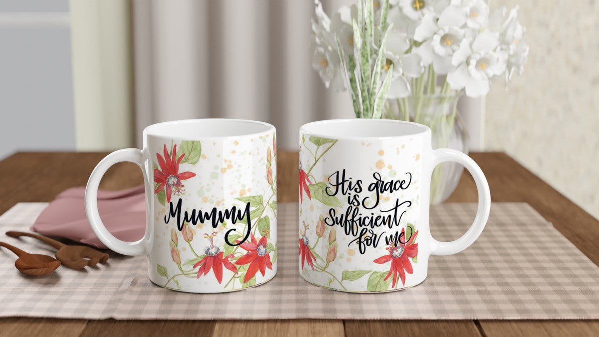 Custom Botanical Mug – Handlettered with Love