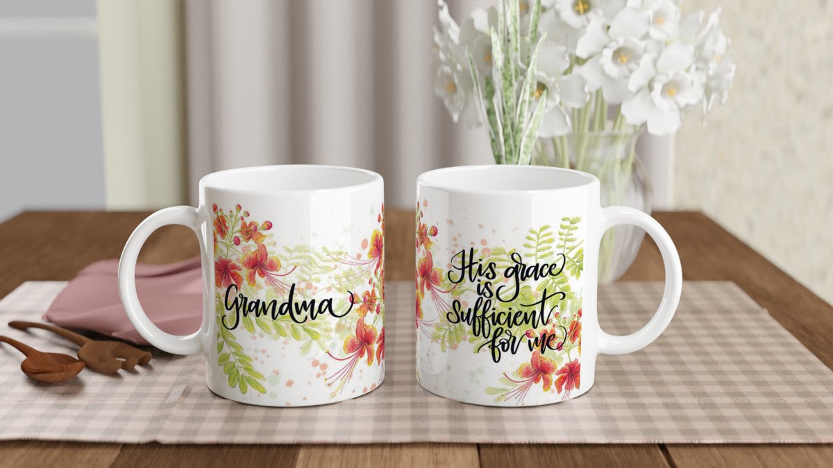 Custom Botanical Mug – Handlettered with Love