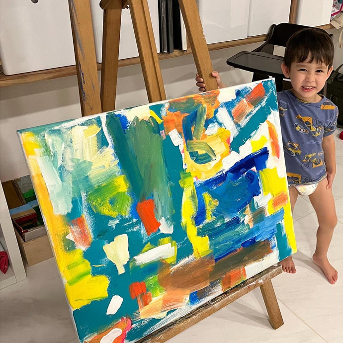 Through Their Eyes: Lessons on Art from a 4-year-old
