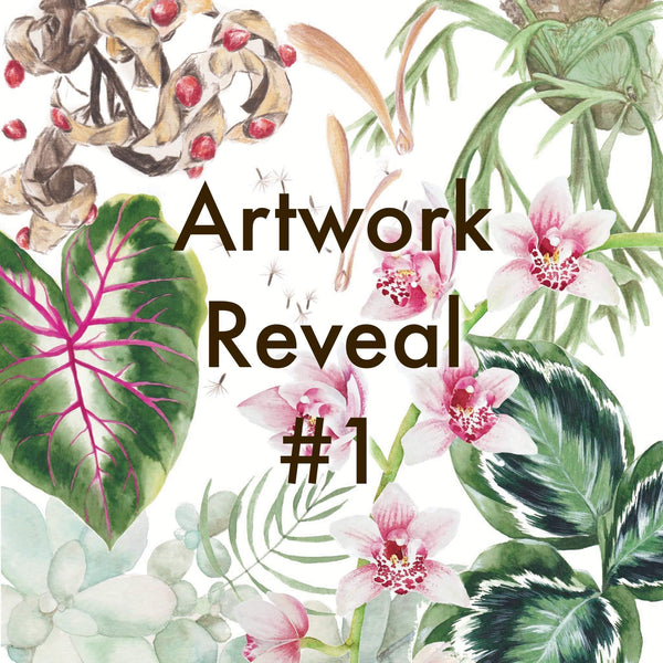 2021 Botanical Calendar Artwork Reveal #1 - OCTOBER!
