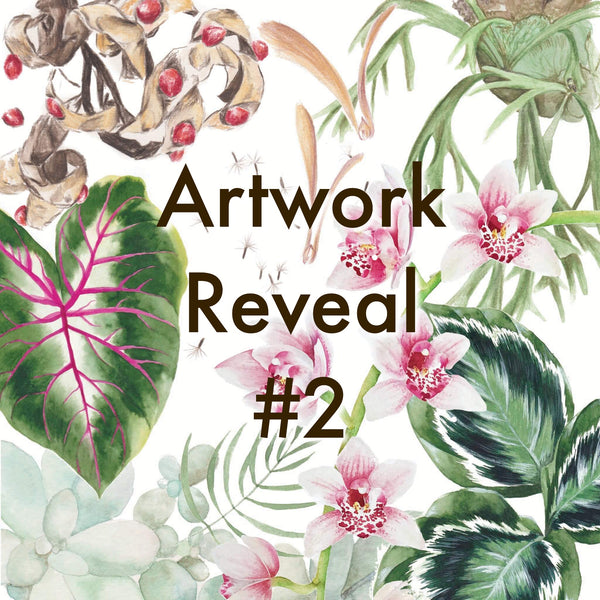 2021 Botanical Calendar Artwork Reveal #2! - God is my PROTECTOR