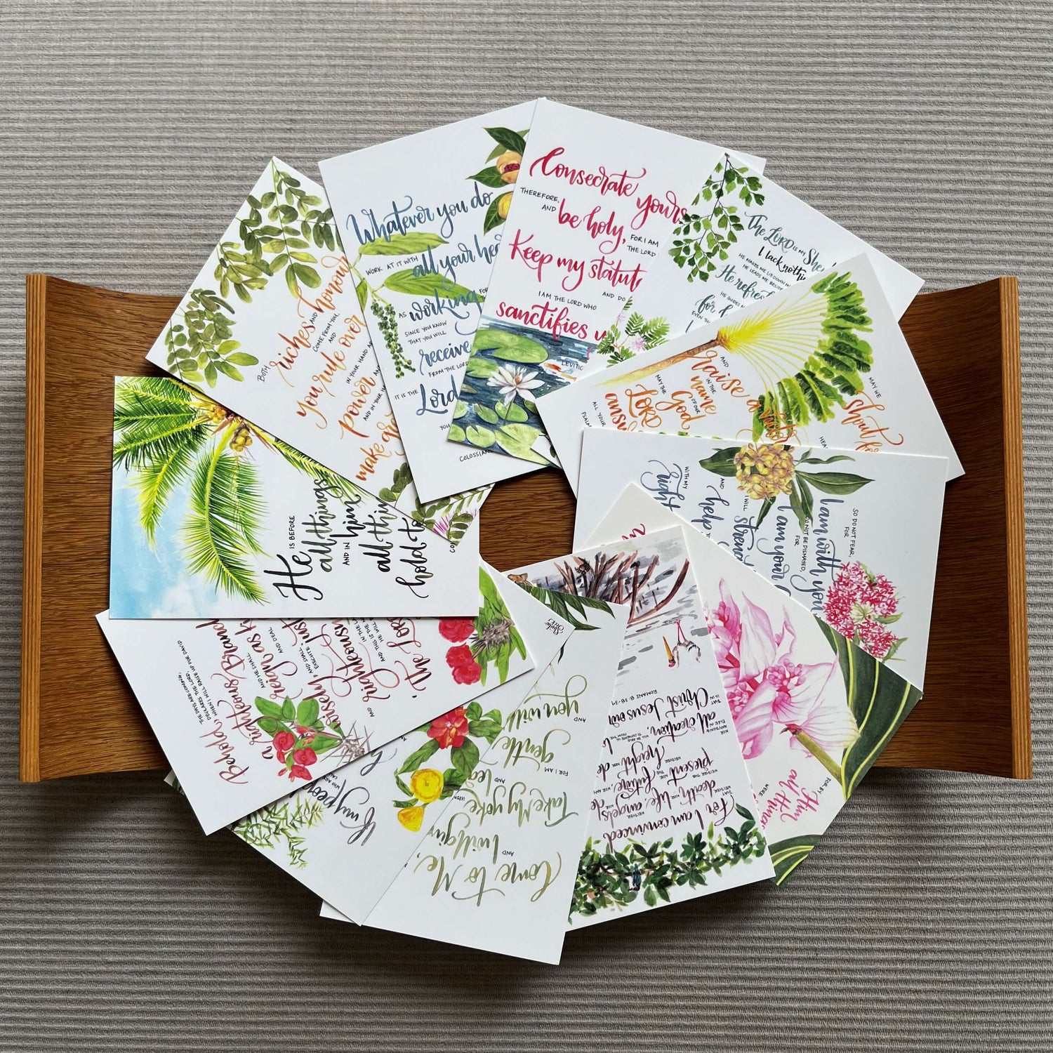 Botanical Card & Postcard Sets