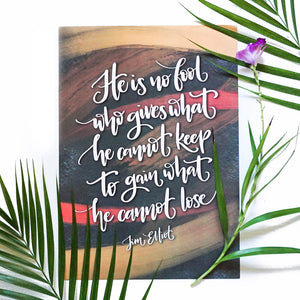 A3 Print | He is No Fool - Studio Seck